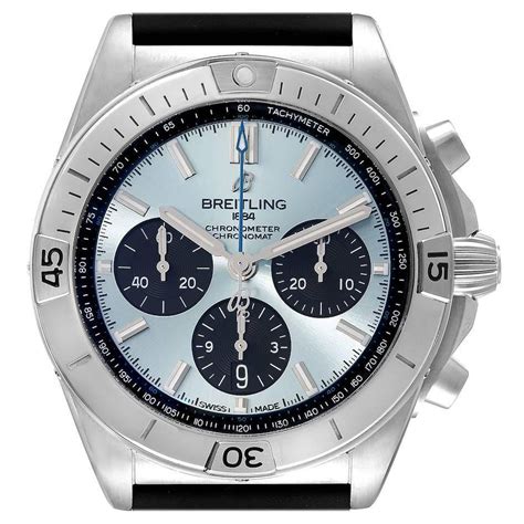 breitling chronomat b01 42 ice blue|Breitling b01 problems.